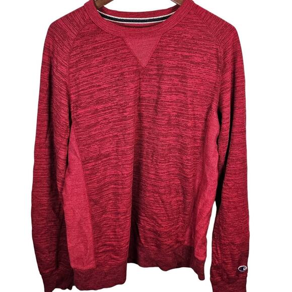 Champion Authentic Athletic Apparel Sweatshirt Pullover Heather Red Size Large - Picture 1 of 5